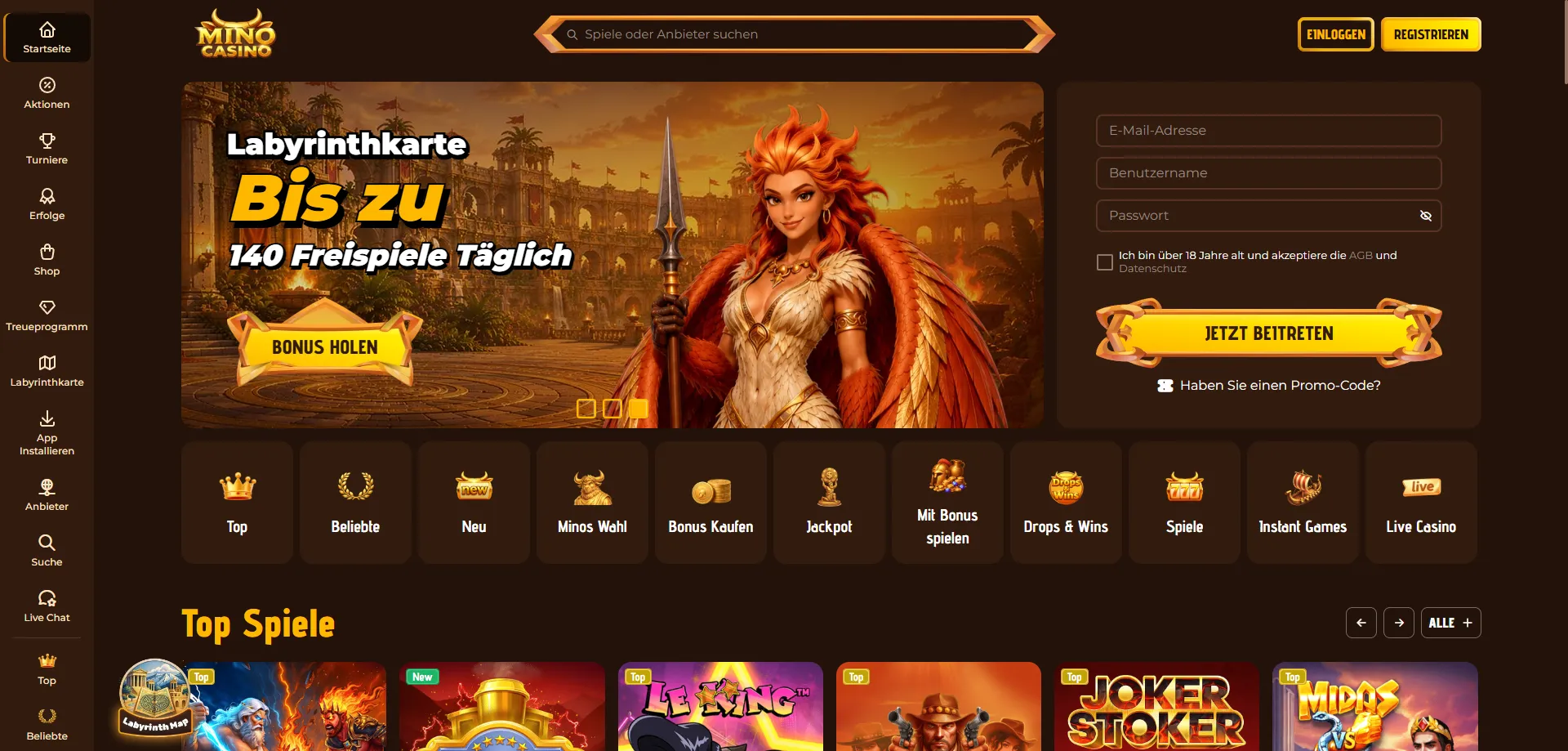 Mino Casino mobile Plattform – Überblick für deutsche Spieler