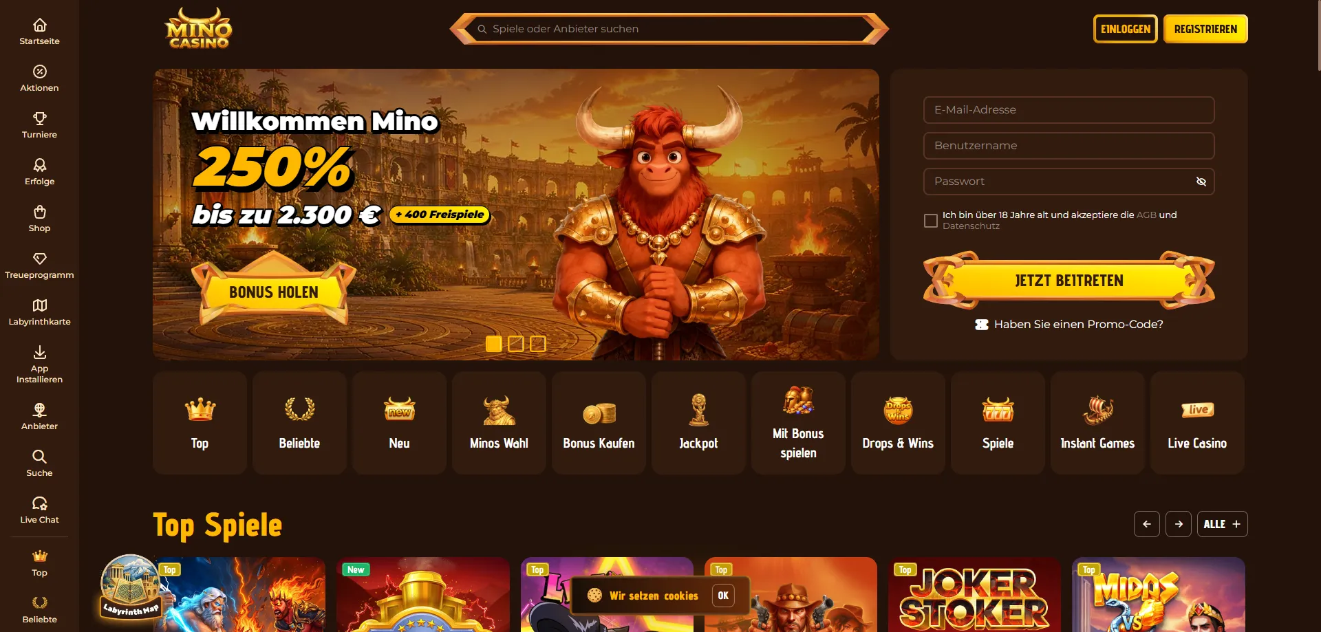 Mino Casino Erfahrungen 2026 – Übersicht und Bewertung